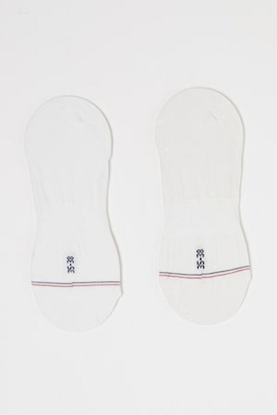 Tommy Hilfiger , Set de sosete foarte scurte - 2 perechi, Alb, 39-42