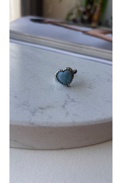 Doğaltaş Masalları Aquamarine ring