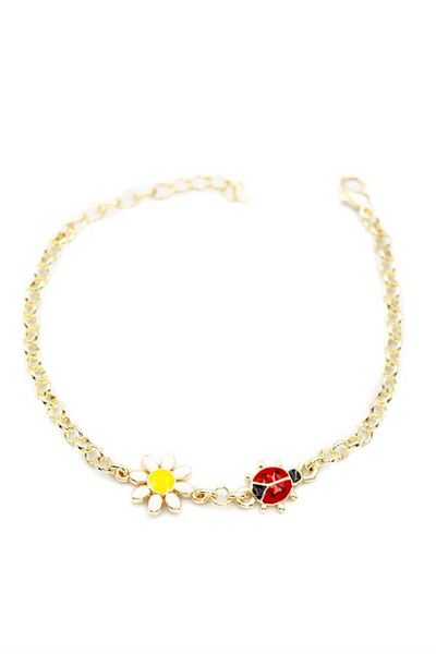 MBB ETİCARET Daisy Bracelet - Gold