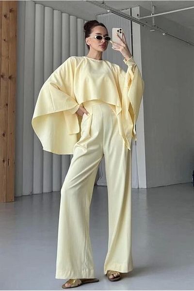 nedo7 Cool Overalls Butter Yellow