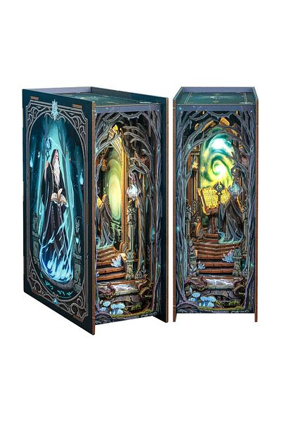 CUTEBEE 3D Puzzle, DIY Bookend, The Gate of Wonderland, Cutebee, 107 pieces