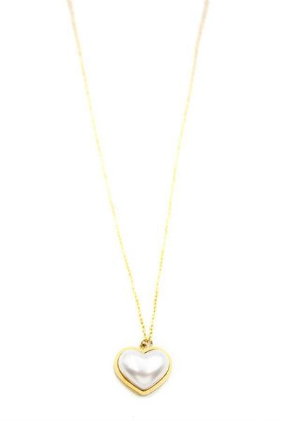 MBB ETİCARET Heart Necklace - Gold