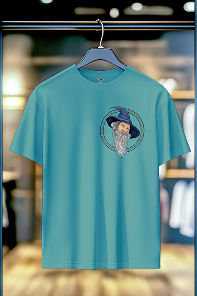 BookOrBook Μπλουζάκι Gandalf Minimal Design με διπλό νήμα, υφαντό από 100% βα...