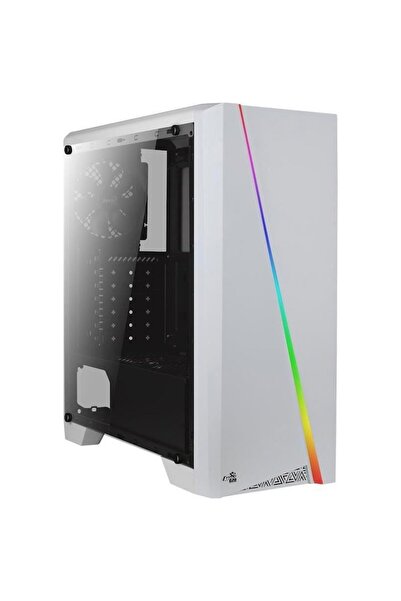 AEROCOOL Cylon Case, Middle Tower, No PSU, ATX, White