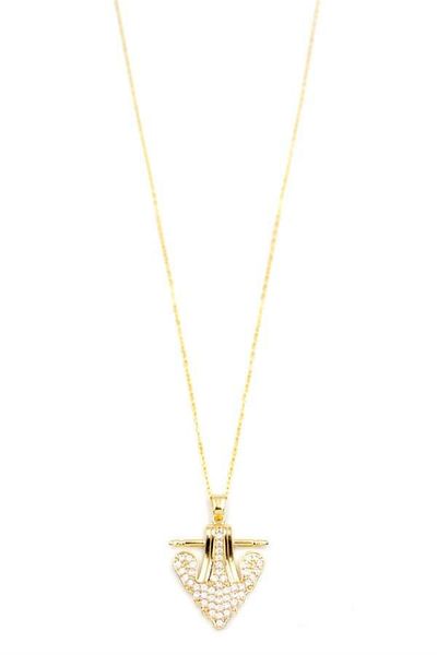 MBB ETİCARET Steel Serenay Necklace - Gold