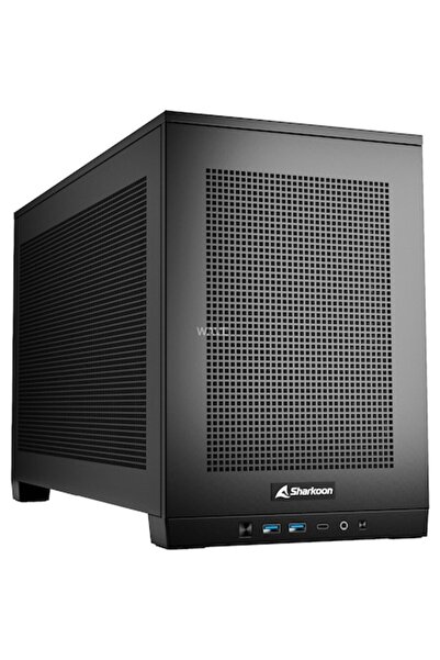 SHARKOON Кутия за компютър Mini Tower, Sharkoon, REBEL C20, Черна