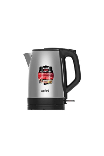 Sanford غلاية كهربائية سانفورد 1.7 لتر – هيكل ستانلس ستيل، قاعدة دوّارة، محرك...