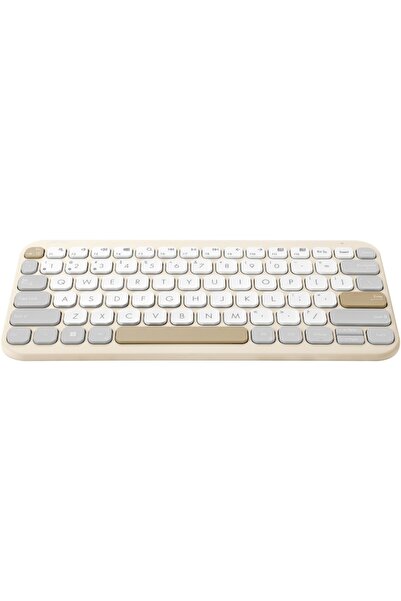 ASUS Wireless Keyboard KW100, Oat Milk
