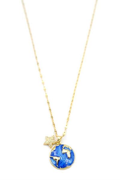 MBB ETİCARET World Necklace - Gold