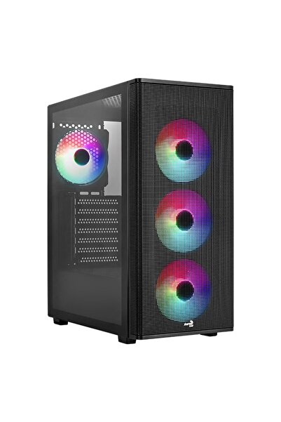 AEROCOOL Designer V2 Mid Tower Case with ARGB Fans