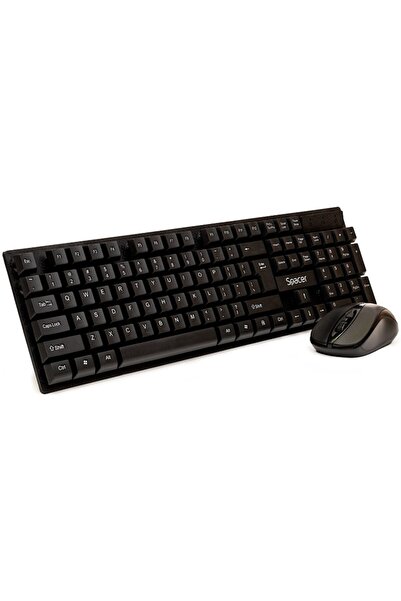 Spacer Kit wireless keyboard and mouse SPDS-1100, Black