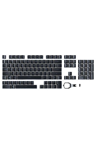 ASUS Keycaps for ROG Mechanical Keyboard PBT, ROG RX, Black