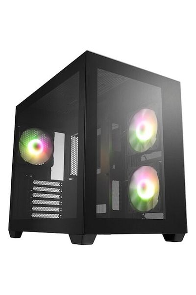 FSP Carcasă CMT380 B, ATX Mid Tower