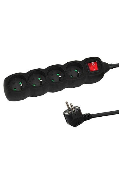 ESPERANZA ELK213K Circuit Board, 4 Outputs, 3m, Black