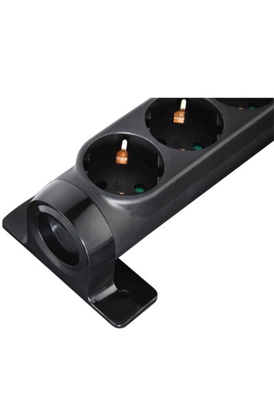 Hama Prelungitor cu cuplaj rotativ HAMA, 6 prize, 1,4 metri, negru