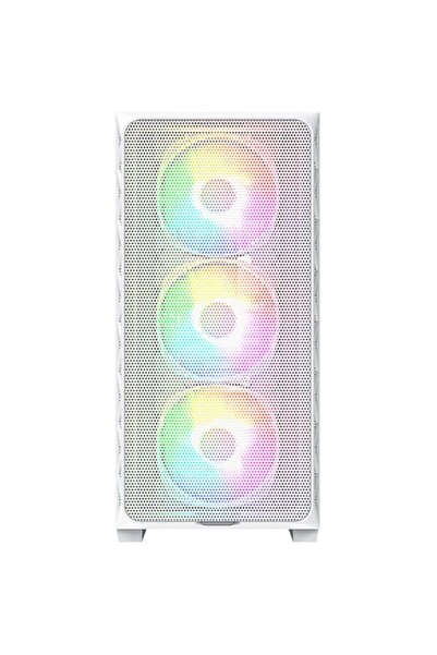 MONTECH AIR 903 Max Case, Without Power Supply, White, Mesh, Tempered Glass, ARGB