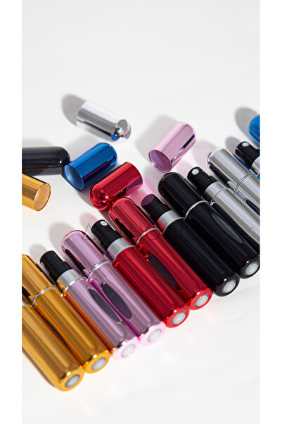 Parfüm Şişesinden Doldurulabilir Çanta İçi Parlak Mini Cep Parfüm Şişesi - 5 ml
