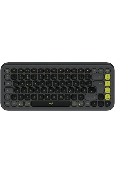 logitech Tastatură wireless POP ICON KEYS, Bluetooth, comutare ușoară în 3 direcții, grafit