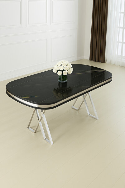 MEDA CONCEPT Salon Ve Mutfak Masası 90x170 MDF MASA Lüx ROYAL
