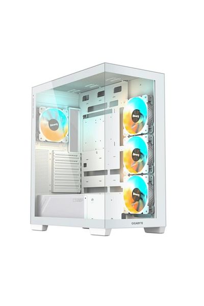 Gigabyte C500 PANORAMIC STEALTH ICE Mid-Tower Case, ATX, White