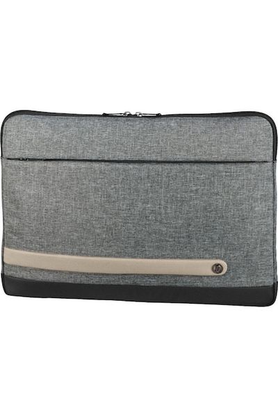 Hama Husă pentru laptop Terra, poliester, gri, 15.6"
