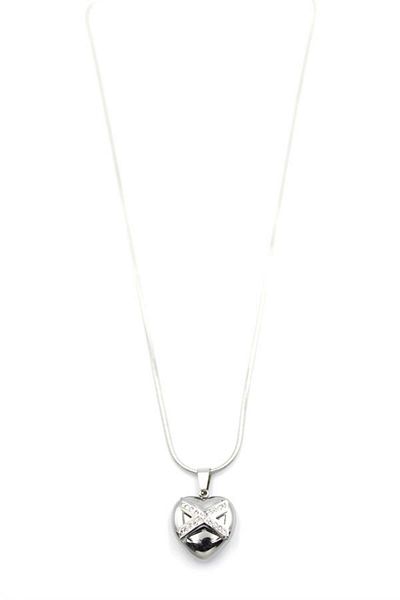 MBB ETİCARET Heart Necklace - Silver