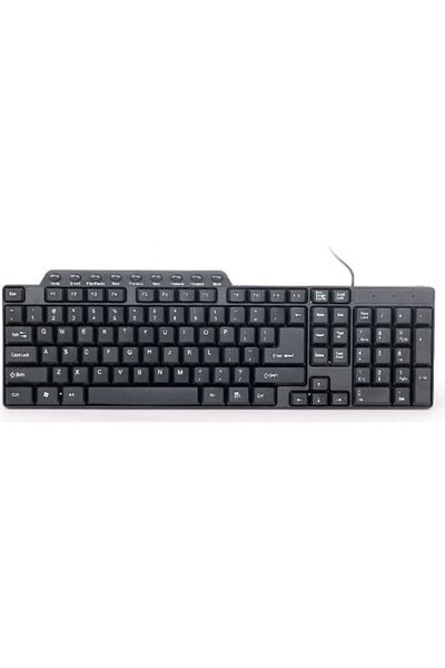 Gembird USB Multimedia Keyboard, Black