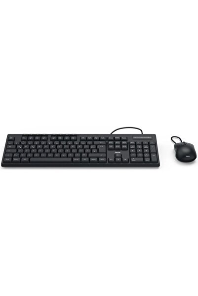 Hama Set Mouse+Tastatura USB CKM-200, 2000DPI, QWERTY RO, negru