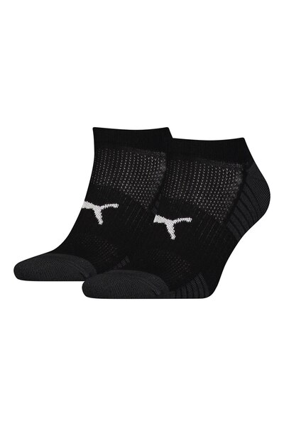 Puma , Set of Short Unisex Socks - 2 Pairs, Black, Size 39-42