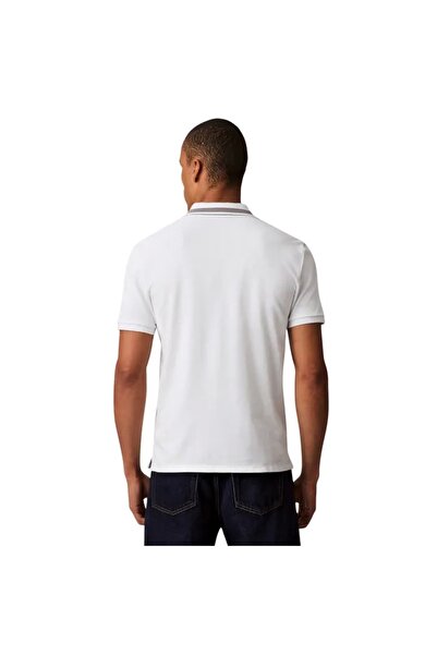 Calvin Klein Men's White Polo Shirts