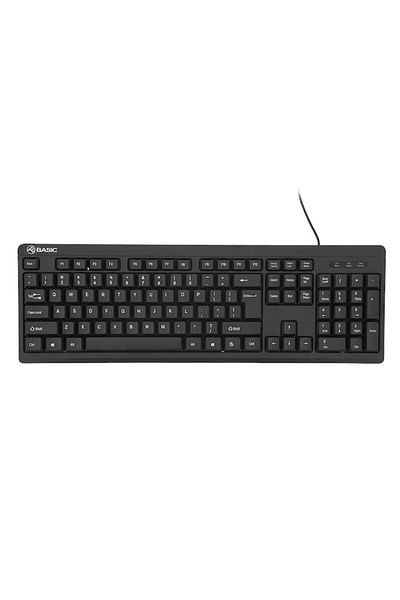 TELLUR Tastatură cu fir Basic, Layout SUA, USB, Negru