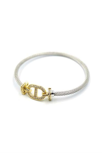 MBB ETİCARET Button Bracelet - Silver