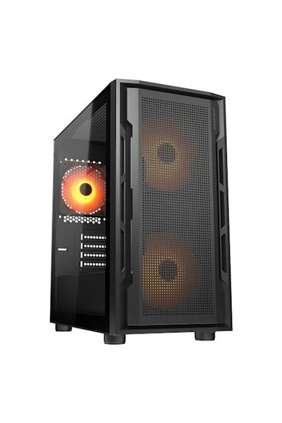 Cougar Carcasa UNIFACE MINI RGB, Mini Tower, tempered glass Negru