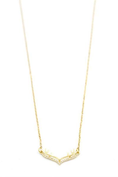 MBB ETİCARET Deer Necklace - Gold