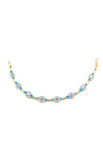 MBB ETİCARET Stony vip bracelet - blue