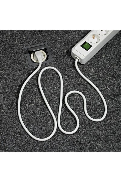 Brennenstuhl Καλώδιο επέκτασης Brennenstuhl, 3 πρίζες, 5 μ., Λευκό