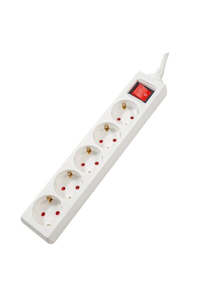 Spacer Power Strip, Schuko x 5
