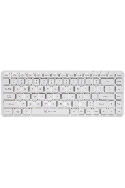 TELLUR Tastatură wireless, mini, albă