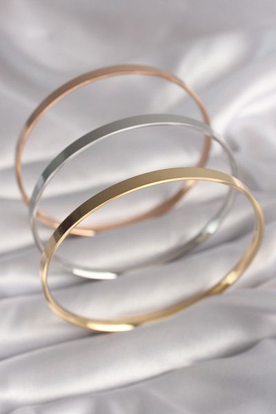 MBB ETİCARET 316L Steel Mix Color Ajda Model Women's Bracelet Set - TJ-BB5967