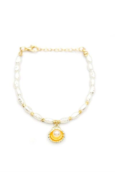 MBB ETİCARET Pearl bracelet - gold