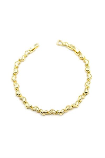 MBB ETİCARET Heart bracelet - gold