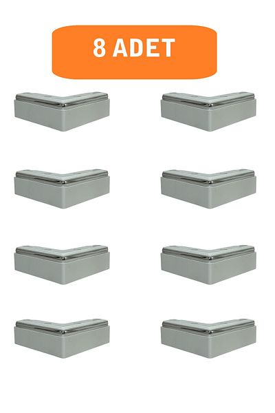 HOMDEP Sofa Armchair Tv Unit Console Upgrade L Model Plastic Leg White 5cm 8 Pieces