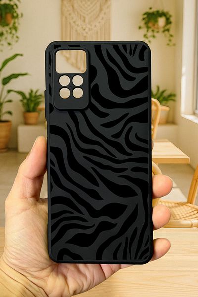 Vip Case Redmi Note 11Pro/Note 12Pro4G سيليكون ZEBRA PATTERN غطاء مطاطي كلاسيكي ممتص للصدمات277
