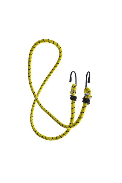 Diversi Producatori Bandă elastică FS-11635, 7mm X 100cm, frânghie flexibilă, ancorare și fixare, uz general, galbenă
