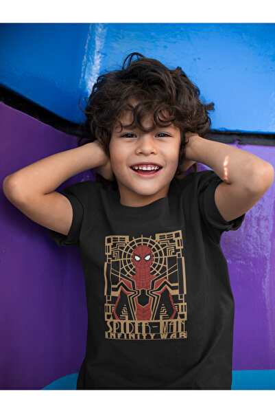 SEVBANO تي شيرت سبايدر مان إنفينيتي وور مطبوع للجنسين من فيلم سبايدر مان للأط...