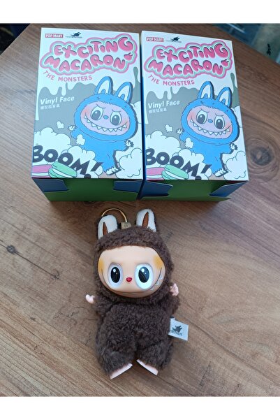 Blotch Pop Mart The Monsters Big Into Energy Series Plush Vinly Face Blind Kahverengi Labubu Pelüş Oyuncak