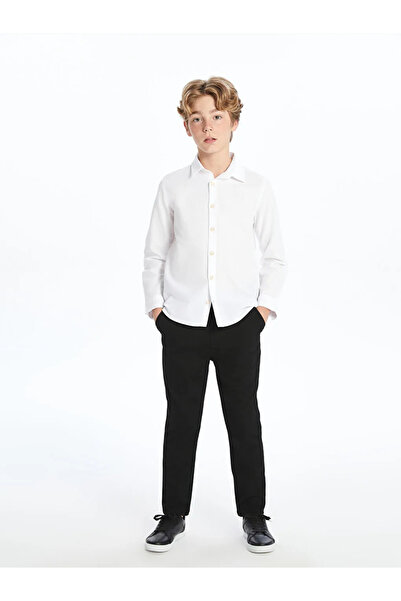 LC Waikiki LCW Kids Siyah Beli Lastikli Erkek Çocuk Pantolon