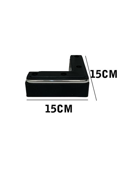 HOMDEP Sofa Armchair Tv Unit Console Upgrade L Model Plastic Leg Black 5cm 8 Pieces