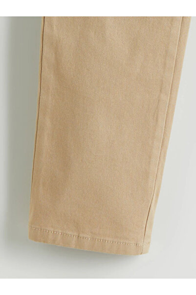 LC Waikiki LCW Kids Bej Beli Lastikli Erkek Çocuk Pantolon