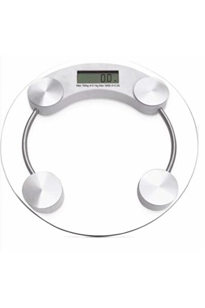 TREND DİJİTAL YUVARLAK CAM BASKÜL TERAZİ 180KG. TF-1051 (K0)